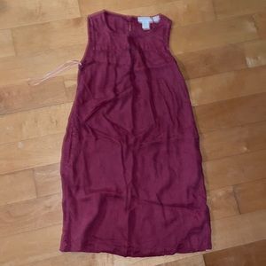 Cynthia Rowley xs linen dress extra small